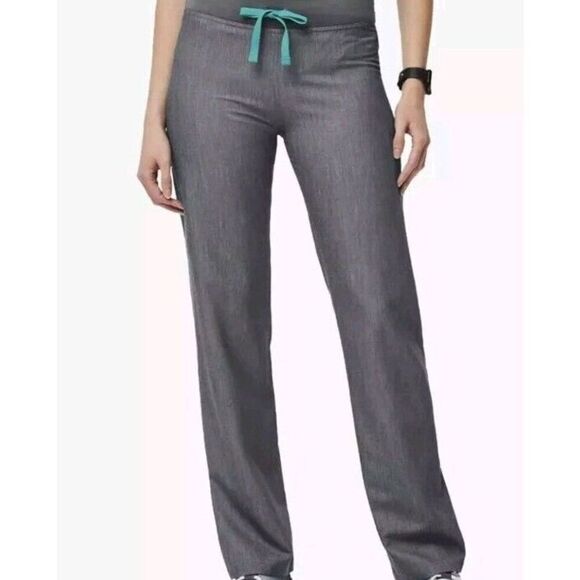 FIGS Technical Collection Livingston Gray Scrub T21003P Bottoms size L/P - Picture 1 of 8